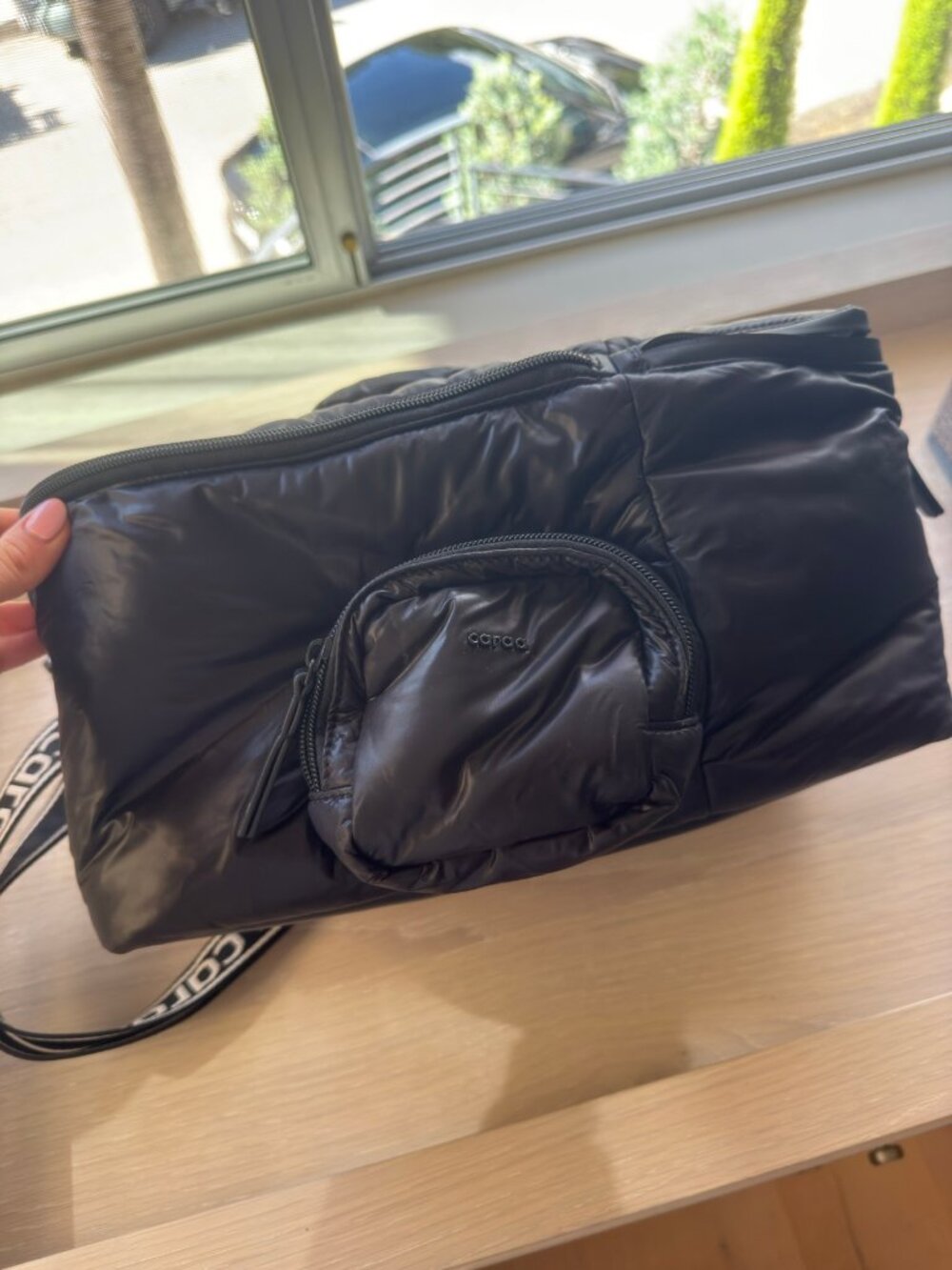 Caraa Baby Pump Bag – Black Nylon – Spectra Breast Pump Bag